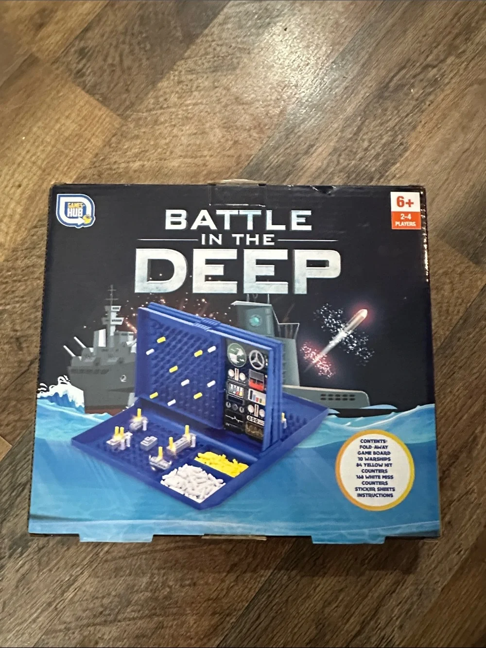Battle in the Deep Strategy Game - Blue